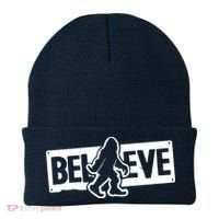 Believe Big Foot Sasquatch Bigfoot Beanie thumb 0