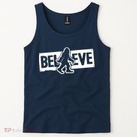Believe Big Foot Sasquatch Bigfoot Tank Top thumb 2