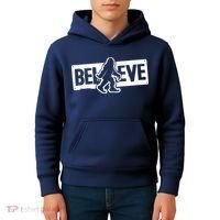Believe Big Foot Sasquatch Bigfoot Kids Hoodie thumb 4