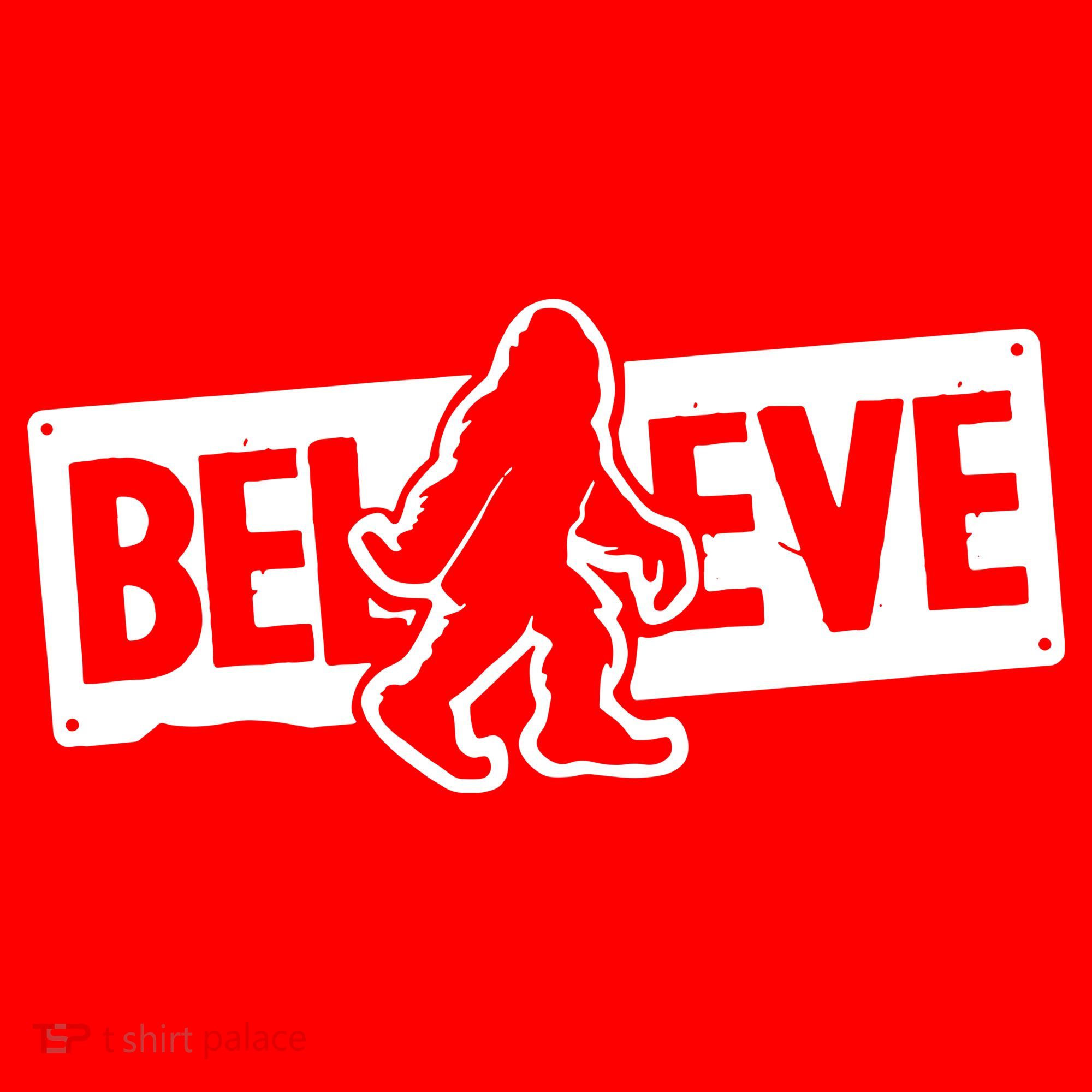 Believe Big Foot Sasquatch Bigfoot Santa Hat