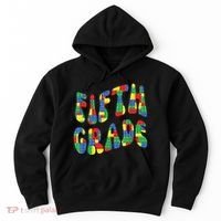 Building Bricks Fifth Grade 5 Boy Teacher Master Builder Hoodie thumb 0