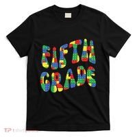 Building Bricks Fifth Grade 5 Boy Teacher Master Builder T-Shirt thumb 0