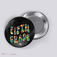 Building Bricks Fifth Grade 5 Boy Teacher Master Builder Button thumb 0