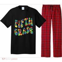 Building Bricks Fifth Grade 5 Boy Teacher Master Builder Pajama Set thumb 0