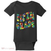 Building Bricks Fifth Grade 5 Boy Teacher Master Builder Baby Bodysuit thumb 0