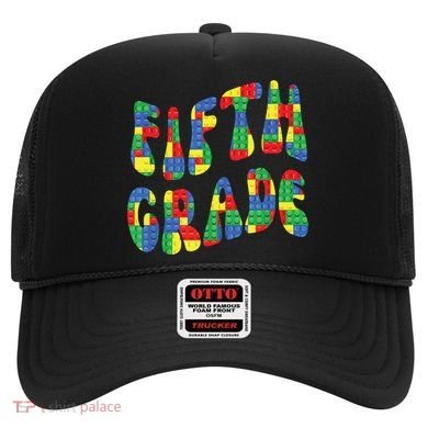 Building Bricks Fifth Grade 5 Boy Teacher Master Builder Hat