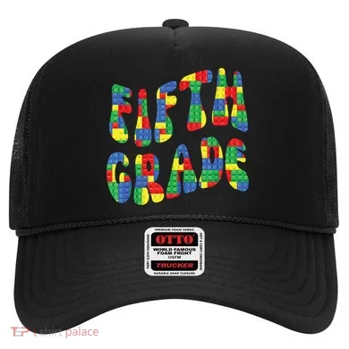 Building Bricks Fifth Grade 5 Boy Teacher Master Builder Hat