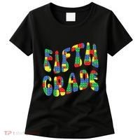 Building Bricks Fifth Grade 5 Boy Teacher Master Builder Women's T-Shirt thumb 0