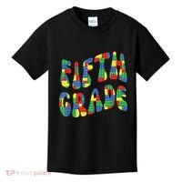 Building Bricks Fifth Grade 5 Boy Teacher Master Builder Kids T-Shirt thumb 0