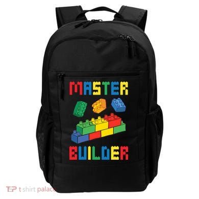 Brick Builder Funny Blocks Building Master Builder Toys Backpack