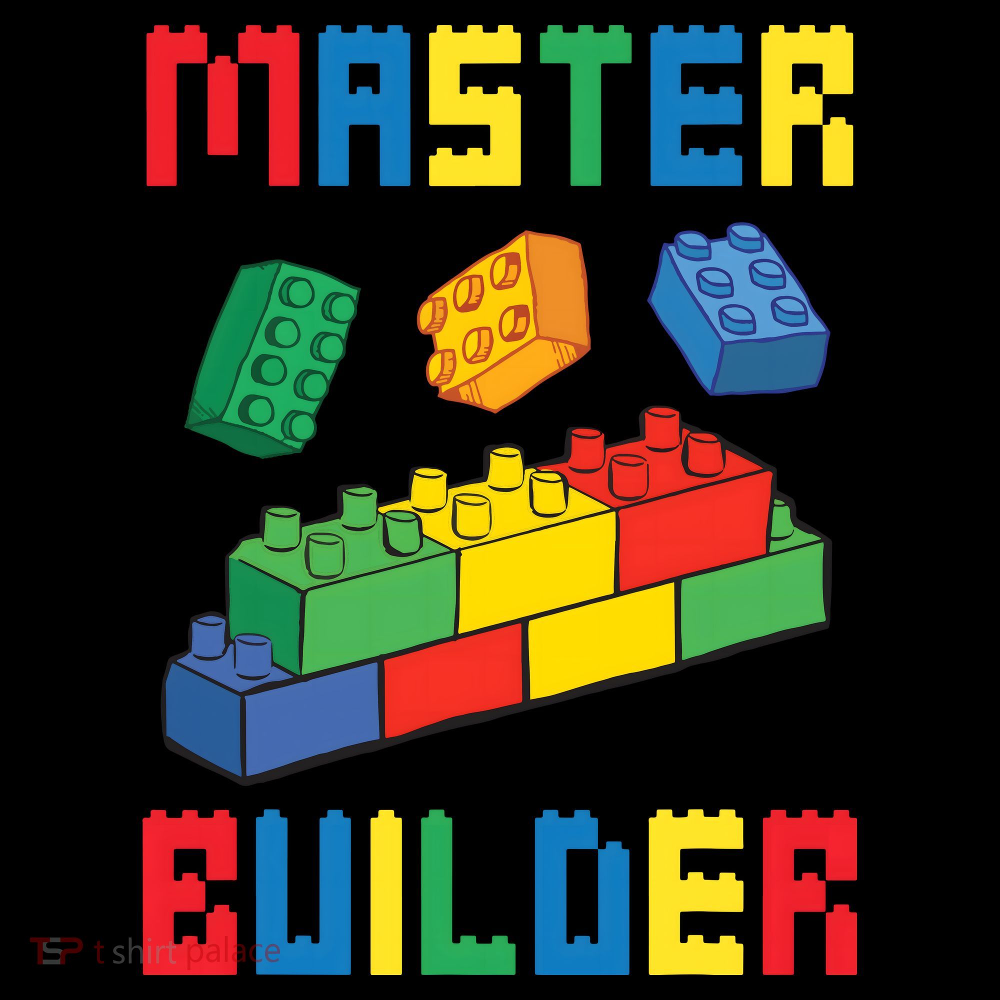 Brick Builder Funny Blocks Building Master Builder Toys Backpack