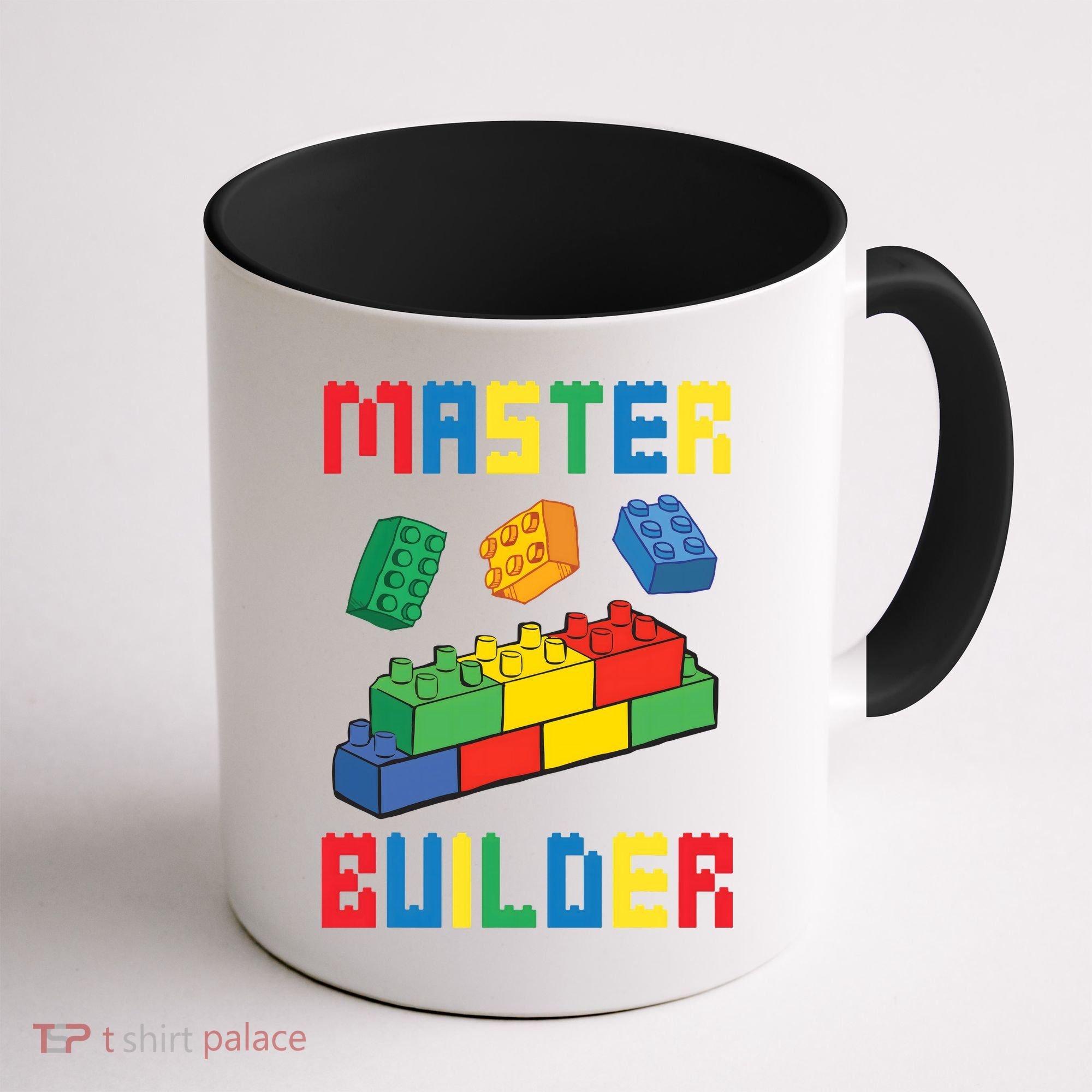 Brick Builder Funny Blocks Building Master Builder Toys Coffee Mug