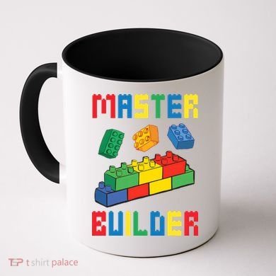 Brick Builder Funny Blocks Building Master Builder Toys Coffee Mug