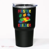 Brick Builder Funny Blocks Building Master Builder Toys Tumbler thumb 0