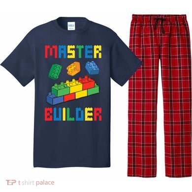 Brick Builder Funny Blocks Building Master Builder Toys Pajama Set