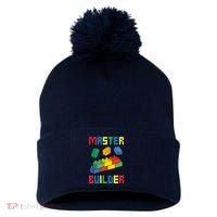Brick Builder Funny Blocks Building Master Builder Toys Pom Pom 12in Knit Beanie thumb 0