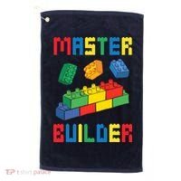 Brick Builder Funny Blocks Building Master Builder Toys Golf Towel thumb 0