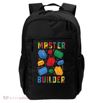 Brick Builder Funny Blocks Master Builder Backpack
