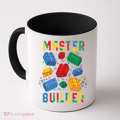 Brick Builder Funny Blocks Master Builder Coffee Mug