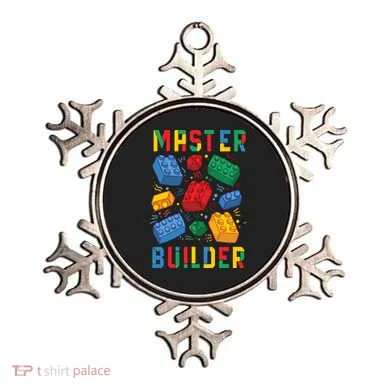 Brick Builder Funny Blocks Master Builder Ornament