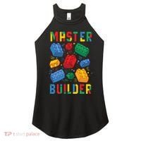 Brick Builder Funny Blocks Master Builder Women's Perfect Tri Rocker Tank thumb 0