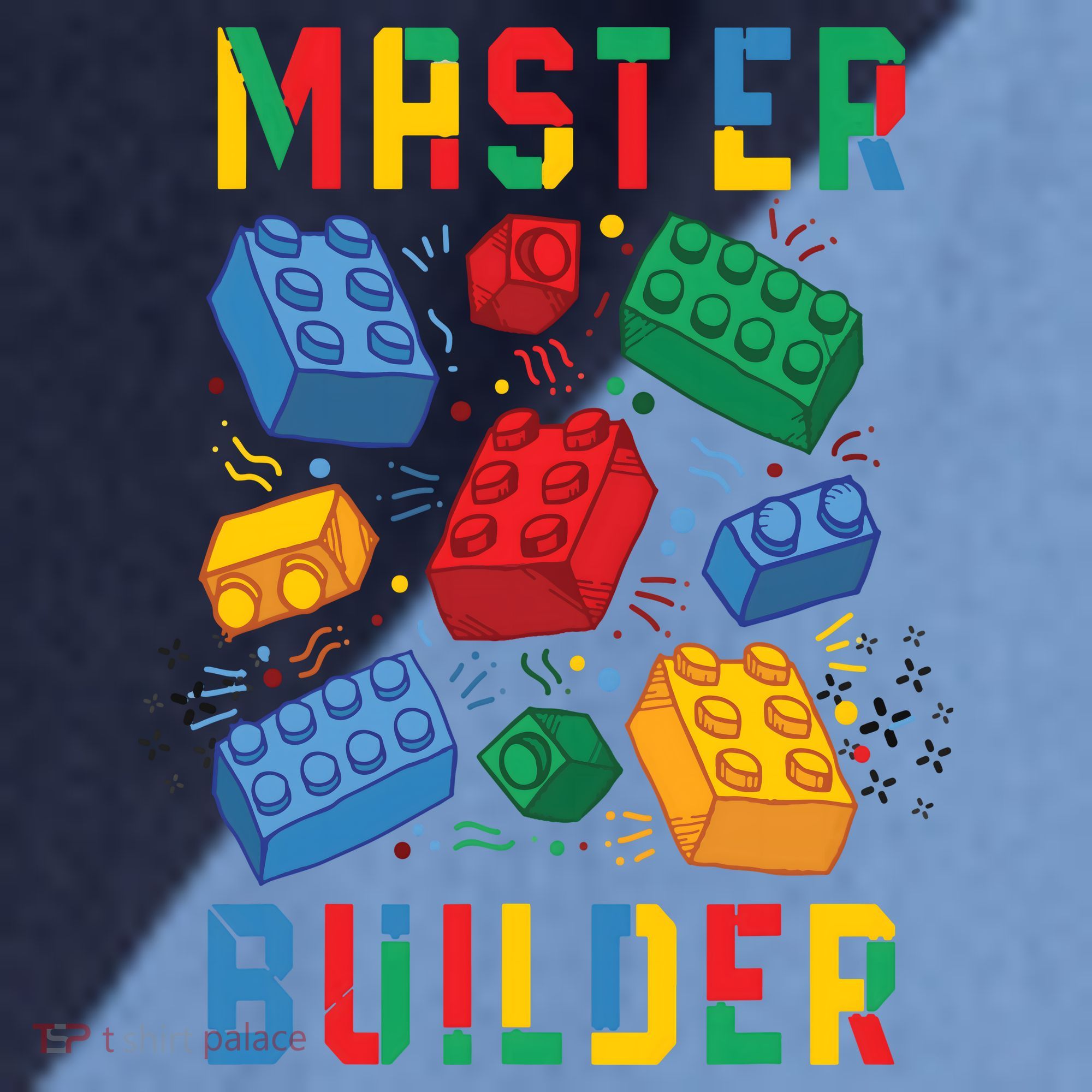 Brick Builder Funny Blocks Master Builder Raglan Baseball Sleeve Shirt