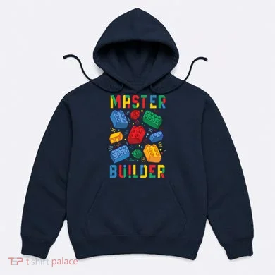 Brick Builder Funny Blocks Master Builder Hoodie