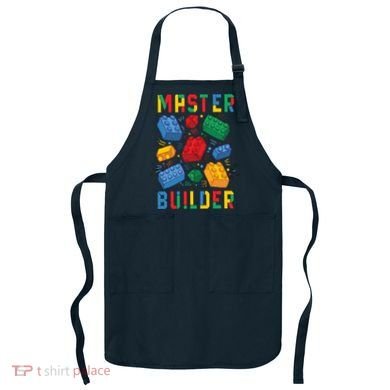 Brick Builder Funny Blocks Master Builder Apron