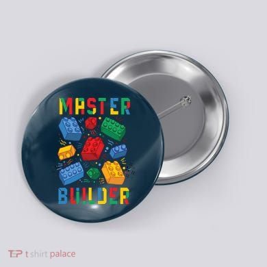 Brick Builder Funny Blocks Master Builder Button