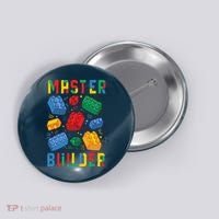 Brick Builder Funny Blocks Master Builder Button thumb 0