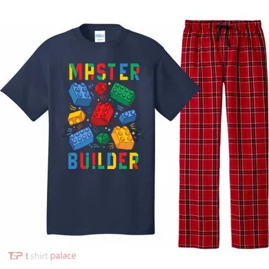 Brick Builder Funny Blocks Master Builder Pajama Set