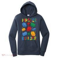 Brick Builder Funny Blocks Master Builder Women's Hoodie thumb 0