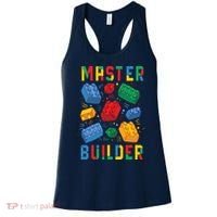 Brick Builder Funny Blocks Master Builder Women's Tank Top thumb 0