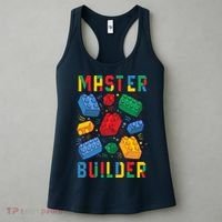 Brick Builder Funny Blocks Master Builder Women's Tank Top thumb 3