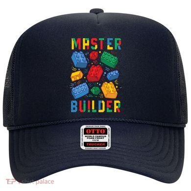 Brick Builder Funny Blocks Master Builder Hat