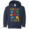 Brick Builder Funny Blocks Master Builder Toddler Hoodie