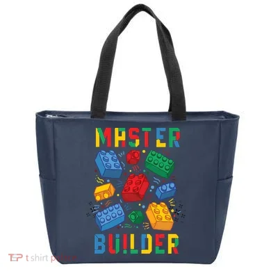 Brick Builder Funny Blocks Master Builder Tote Bag