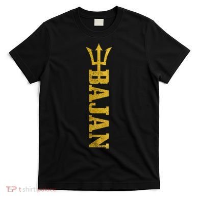 Bajan Barbados Flag Pride Vintage T-Shirt