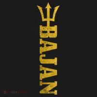 Bajan Barbados Flag Pride Vintage T-Shirt thumb 7