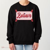 Believe Baseball Fan Philadelphia Baseball Women's Sweatshirt thumb 0