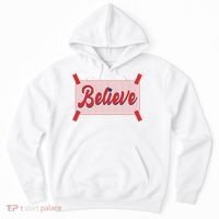 Believe Baseball Fan Philadelphia Baseball Hoodie thumb 0