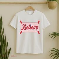 Believe Baseball Fan Philadelphia Baseball T-Shirt thumb 2
