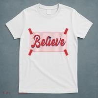 Believe Baseball Fan Philadelphia Baseball T-Shirt thumb 5