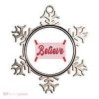 Believe Baseball Fan Philadelphia Baseball Ornament thumb 0