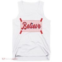 Believe Baseball Fan Philadelphia Baseball Tank Top thumb 0