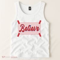 Believe Baseball Fan Philadelphia Baseball Tank Top thumb 2
