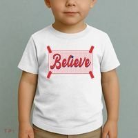 Believe Baseball Fan Philadelphia Baseball Toddler T-Shirt thumb 2