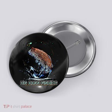 Big Bass Fishing Button