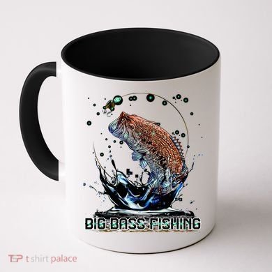 Big Bass Fishing Coffee Mug