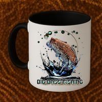 Big Bass Fishing Coffee Mug thumb 2
